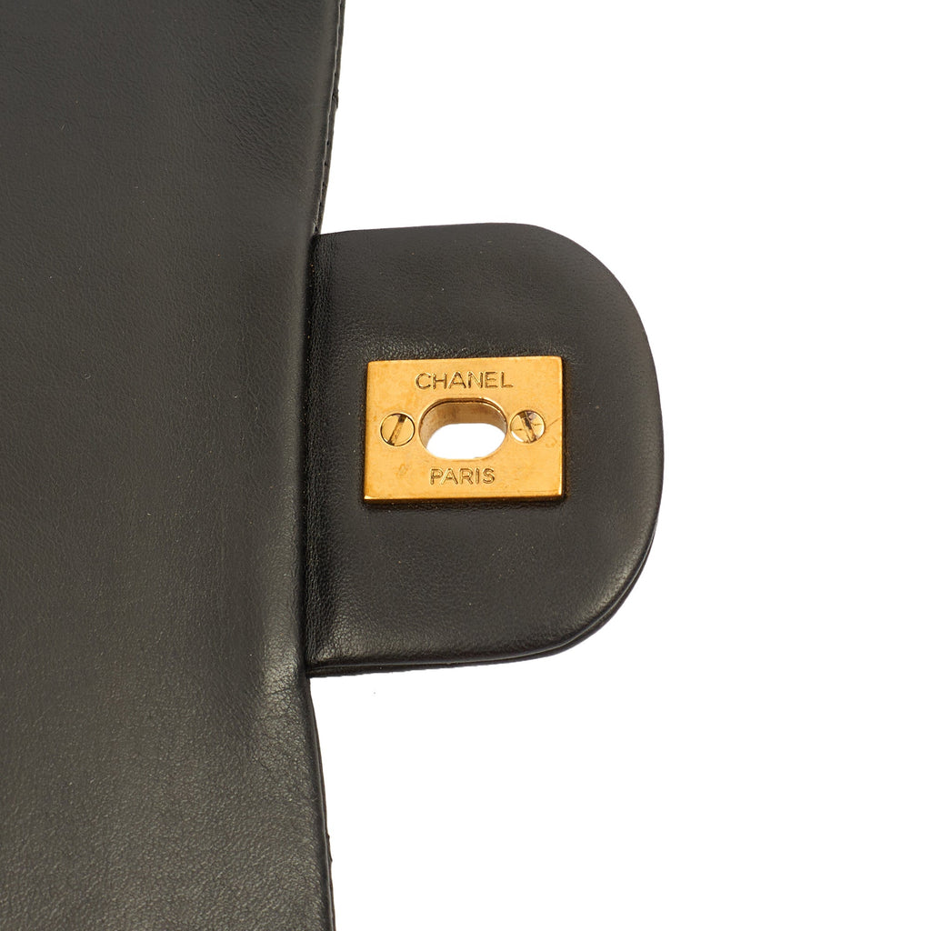 Chanel Cross Body Classic Double Flap - Small in Black, Lambskin Leather — Alternate View 10