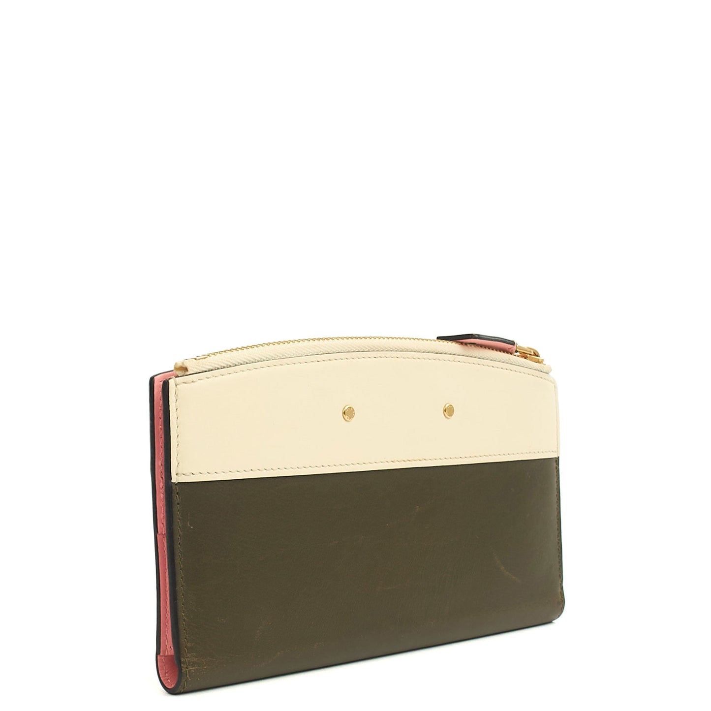 Louis Vuitton Purse Steamer Wearable Wallet in Khaki, Canvas — Side View