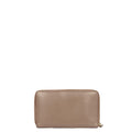 Gucci Purse Wallet in Grey, Leather — Front View