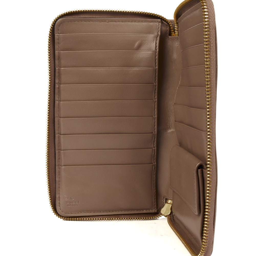 Gucci Purse Wallet in Grey, Leather — Alternate View 18