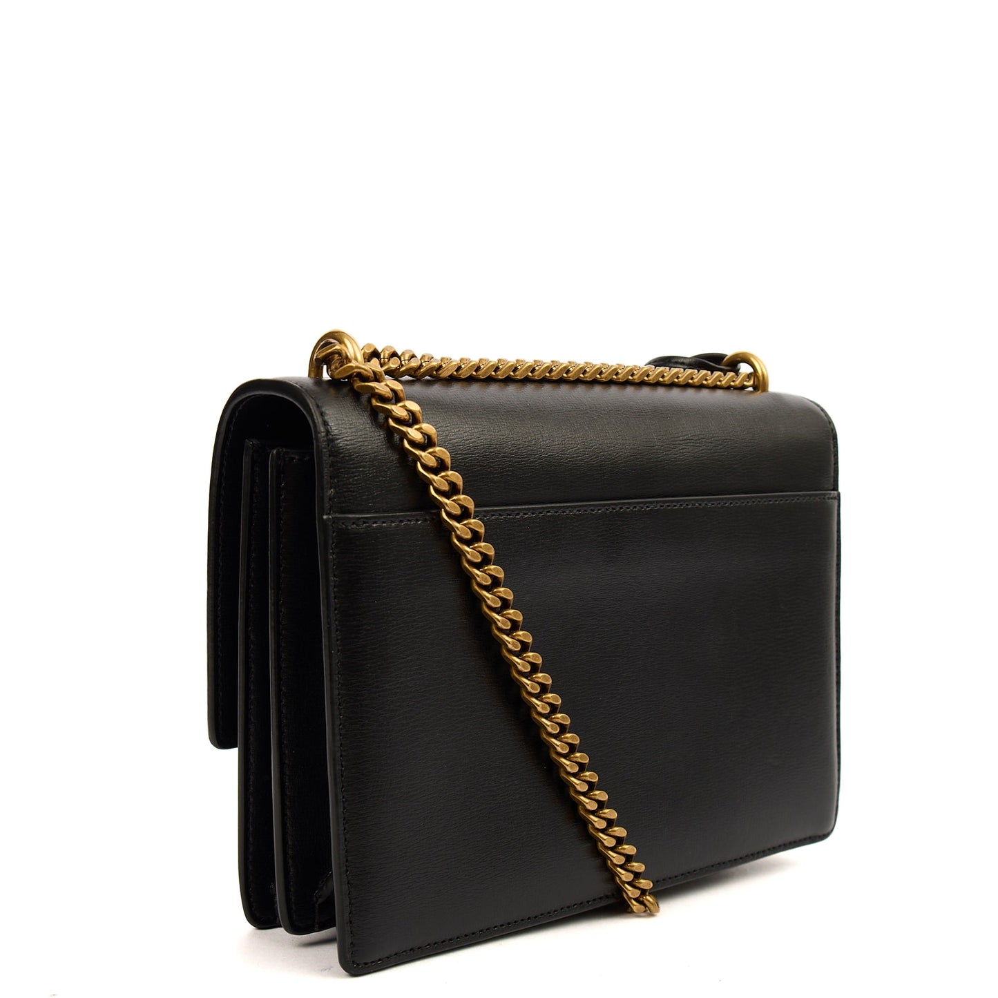 Saint Laurent Cross Body Sunset - Medium in Black, Leather — Back View