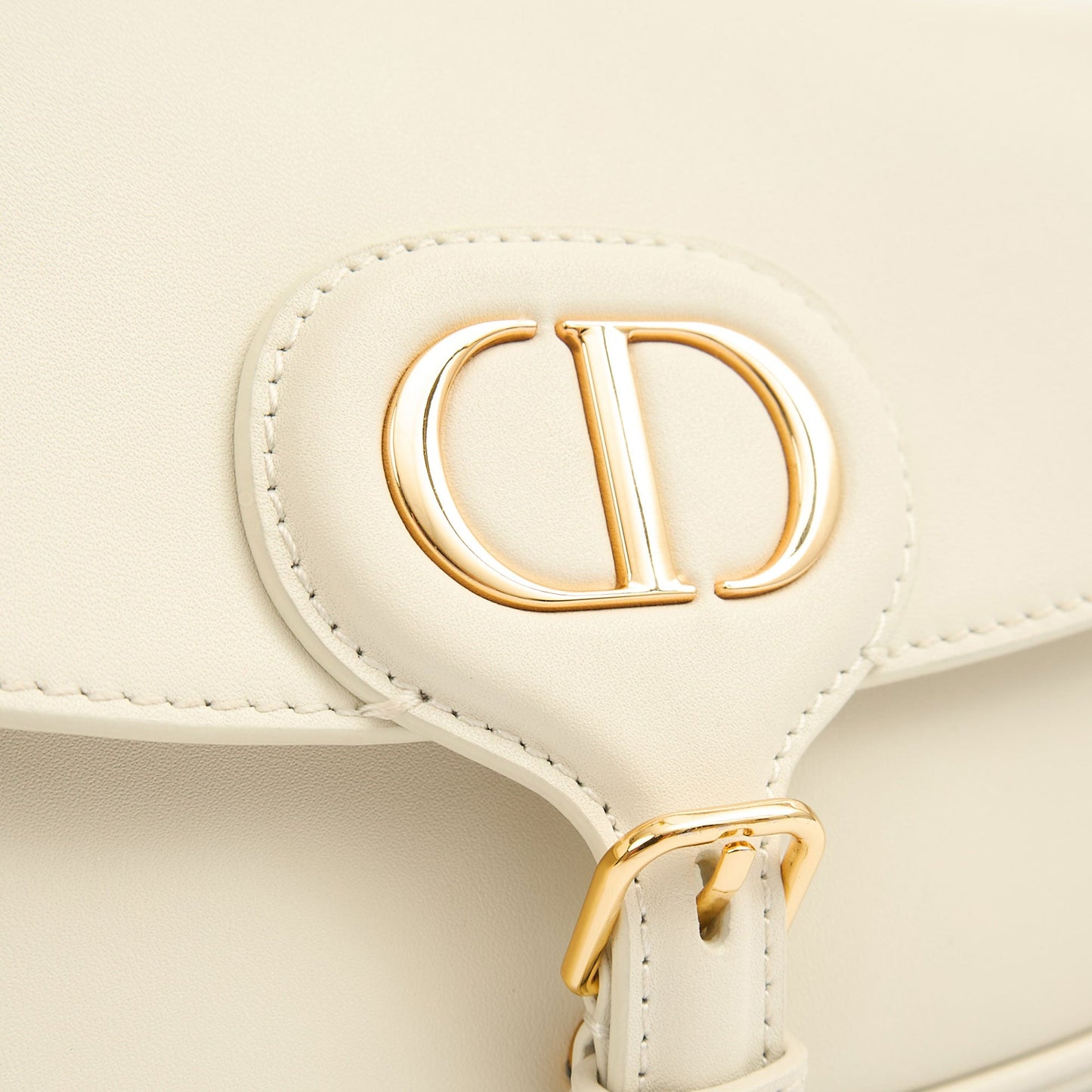 Christian Dior Shoulder Bag Bobby - Small in White, Calfskin — Alternate View 14