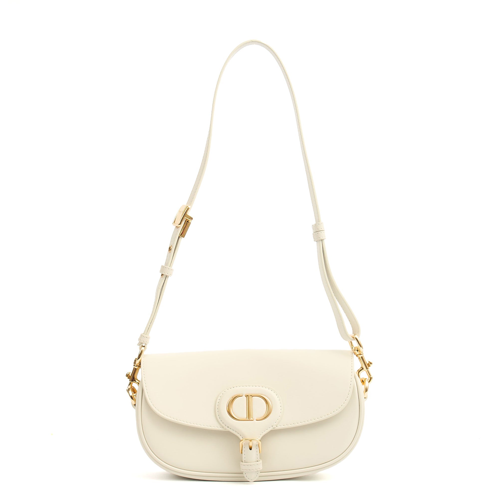 Christian Dior Shoulder Bag Bobby - Small in White, Calfskin — Alternate View 15