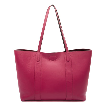 Mulberry Tote Bayswater Tote in Pink, Calfskin Leather — Back View
