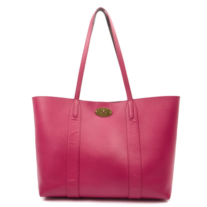 Mulberry Tote Bayswater Tote in Pink, Calfskin Leather — Front View