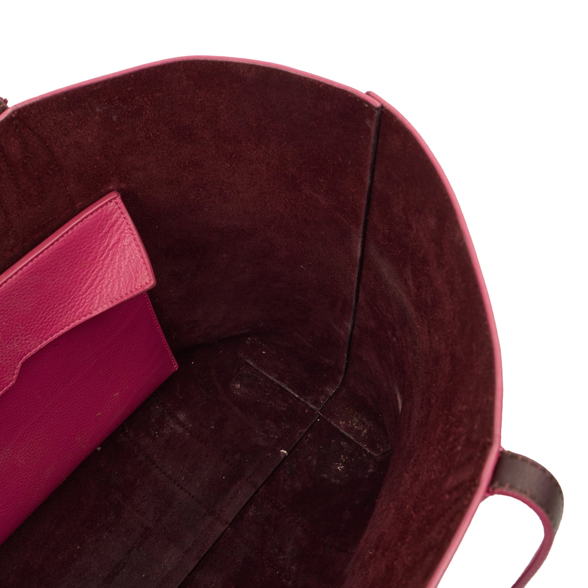 Mulberry Tote Bayswater Tote in Pink, Calfskin Leather — Detail View