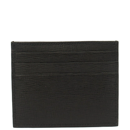 Fendi Wallet Card Holder in Black, Leather — Alternate View 17