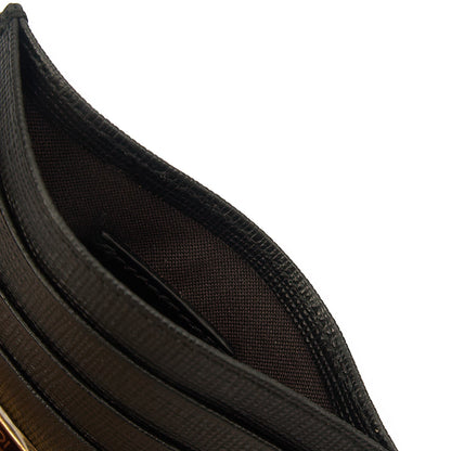 Fendi Wallet Card Holder in Black, Leather — Alternate View 14