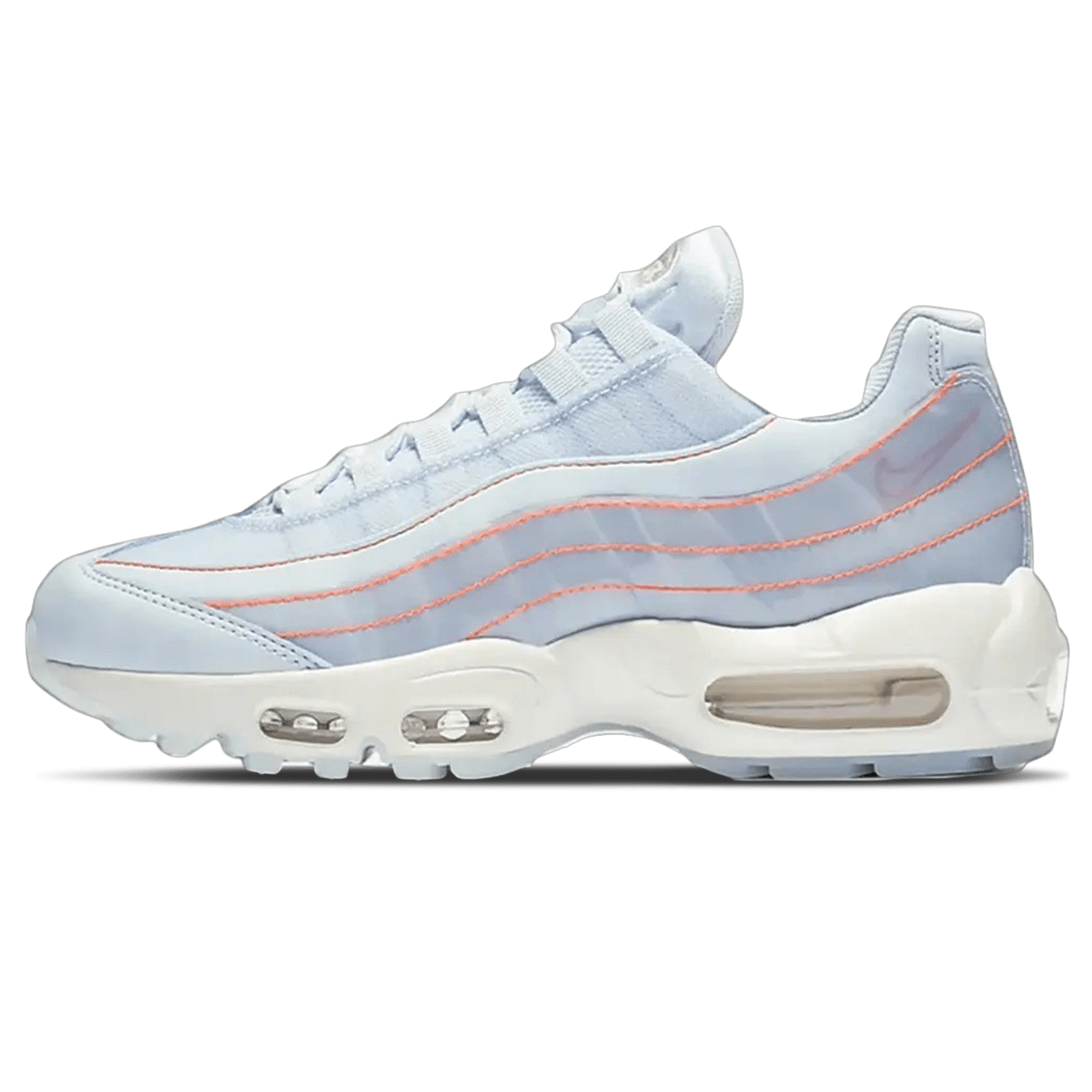 Nike Air Max 95 Wmns 'Half Blue' — UK 2.5 | EU 35.5 | US 5 — Front View