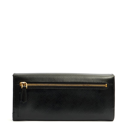 Prada Wallet Wallet in Black, Patent Leather — Alternate View 10
