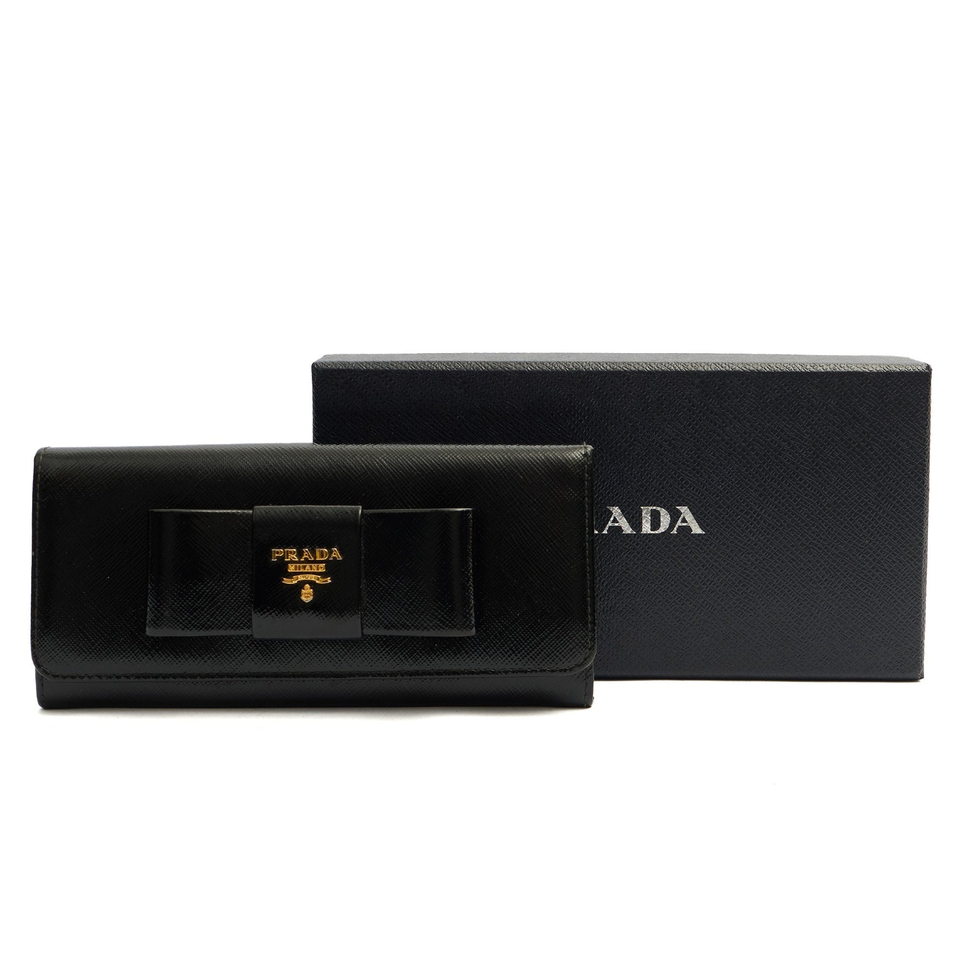 Prada Wallet Wallet in Black, Patent Leather — Alternate View 13
