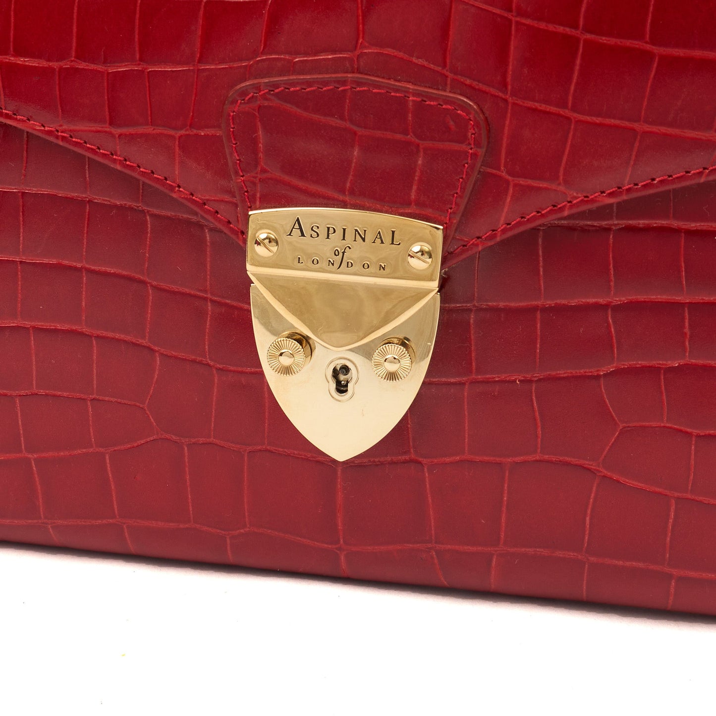 Aspinal of London Cross Body Mayfair - Mini in Red, Leather — Alternate View 9