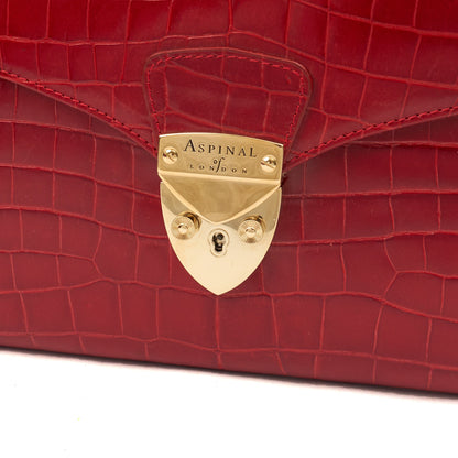 Aspinal of London Cross Body Mayfair - Mini in Red, Leather — Alternate View 9