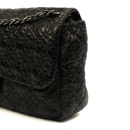 Chanel Shoulder Bag Flap Bag in Black, Leather — Alternate View 14