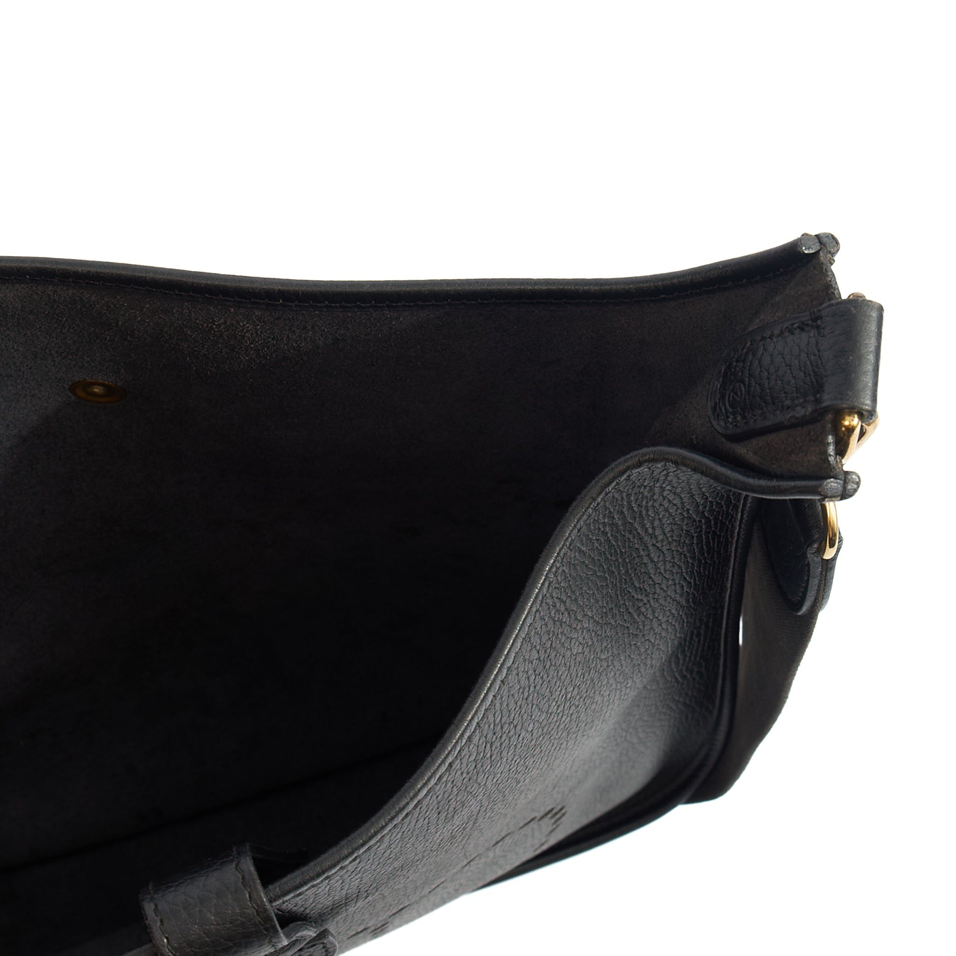 Hermes Evelyne 33 in Black, Togo Leather — Alternate View 9