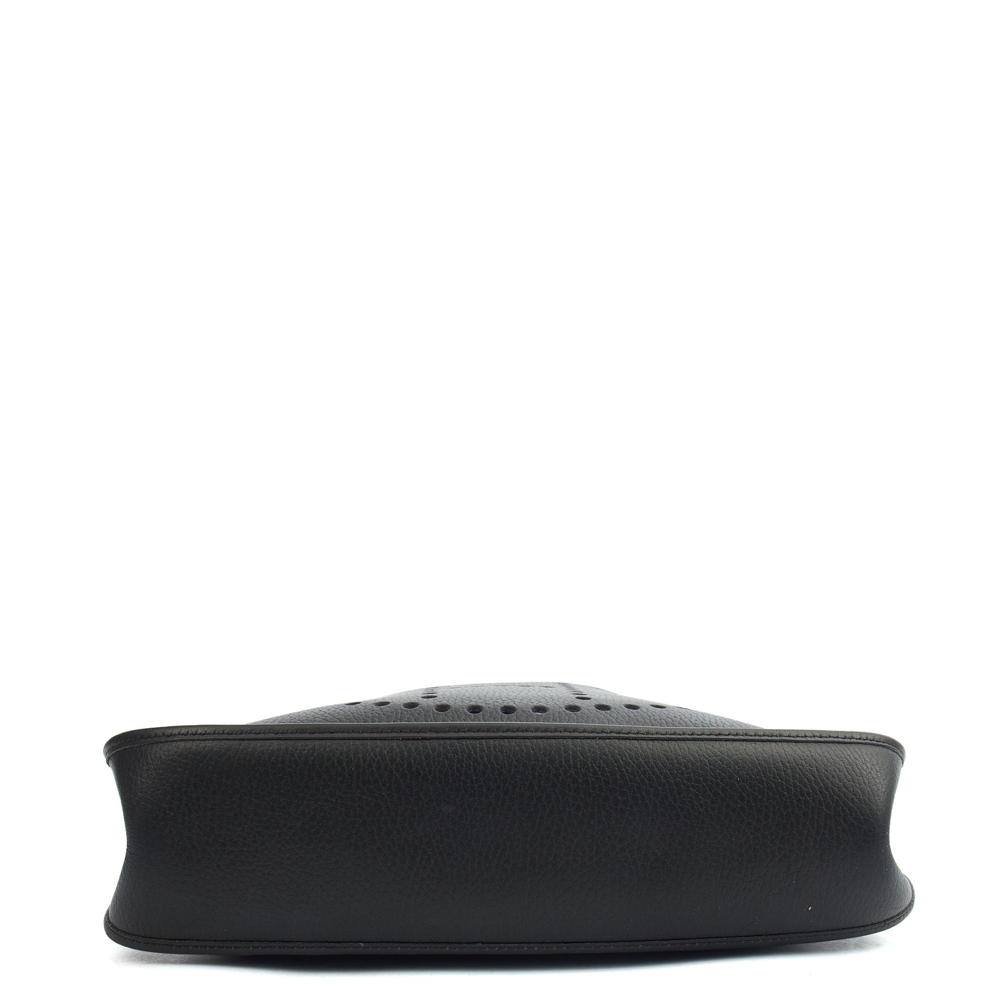 Hermes Evelyne 33 in Black, Togo Leather — Top View