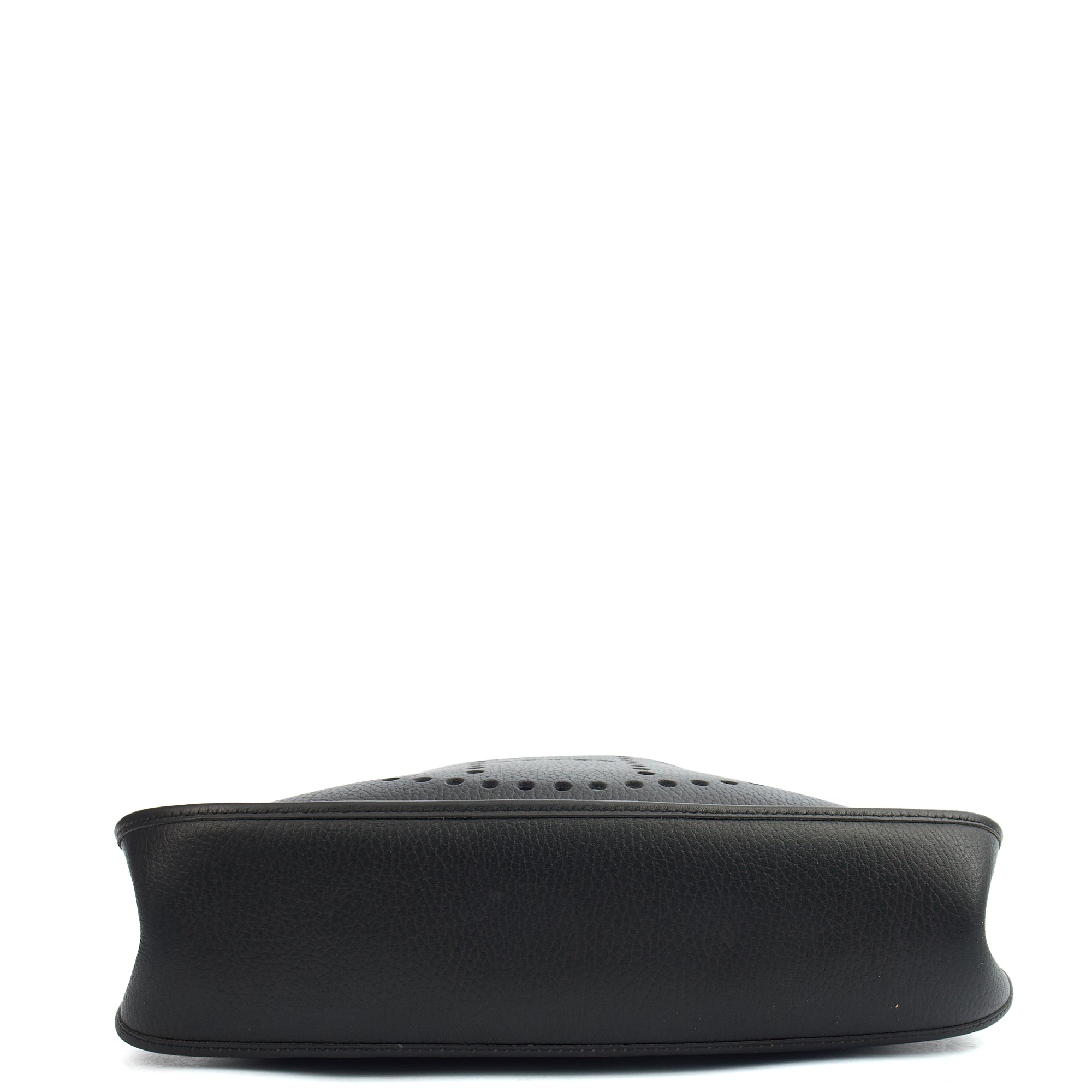 Hermes Evelyne 33 in Black, Togo Leather — Top View