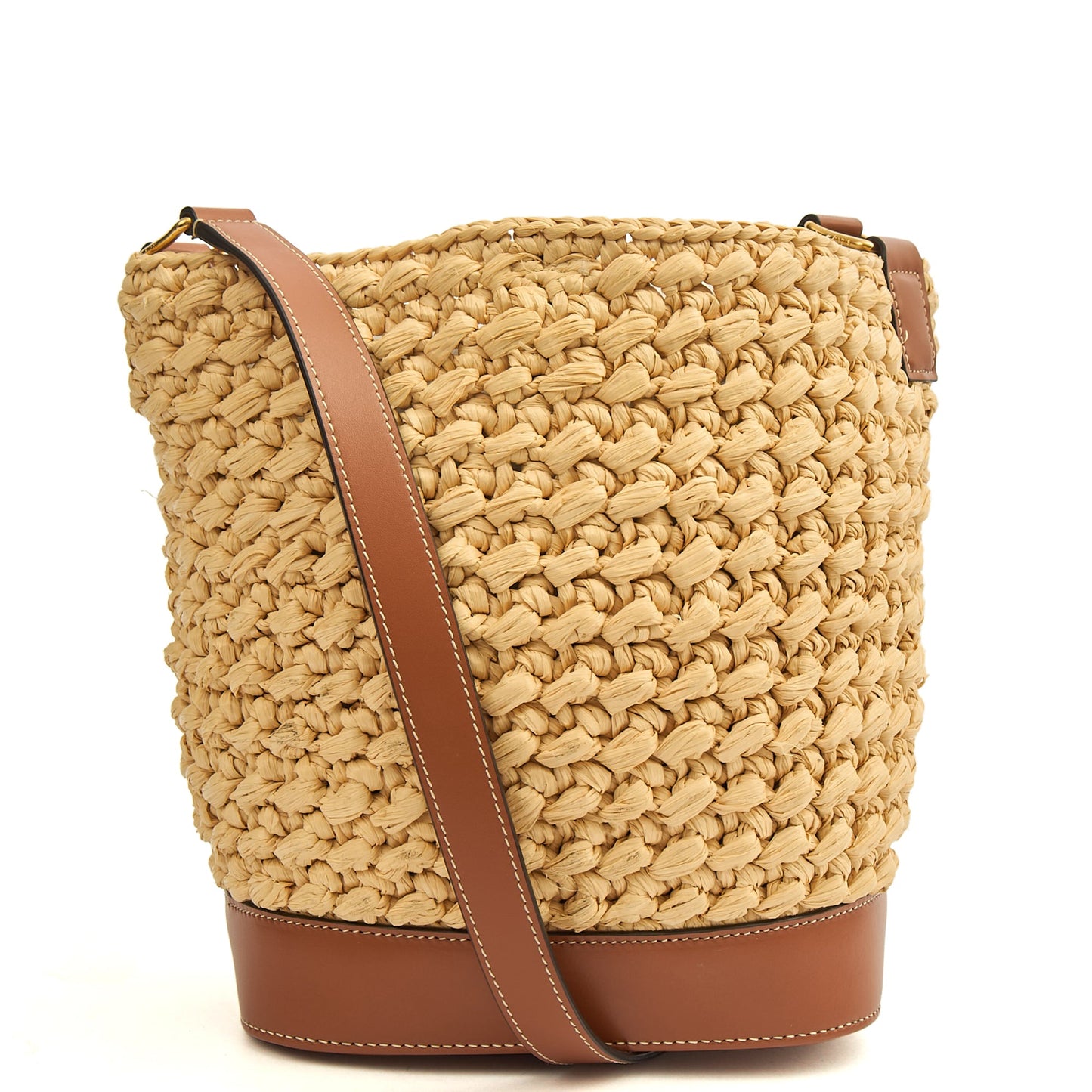 Celine Bucket Bag Tote in Neutral, Other — Back View