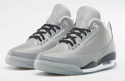 Air Jordan 3 '5Lab3' Reflect Silver — UK 3 | EU 35.5 | US 3.5 — Side View