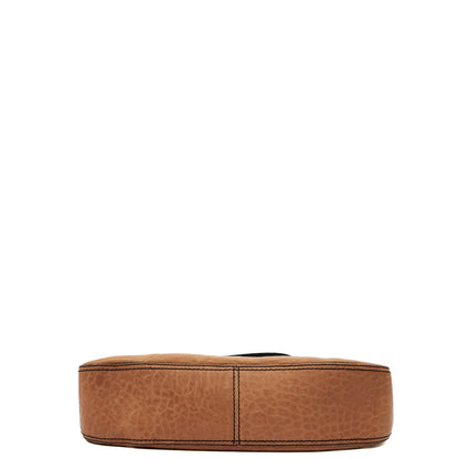 Fendi Shoulder Bag B Buckle Shoulder Bag in Brown, Leather — Alternate View 10