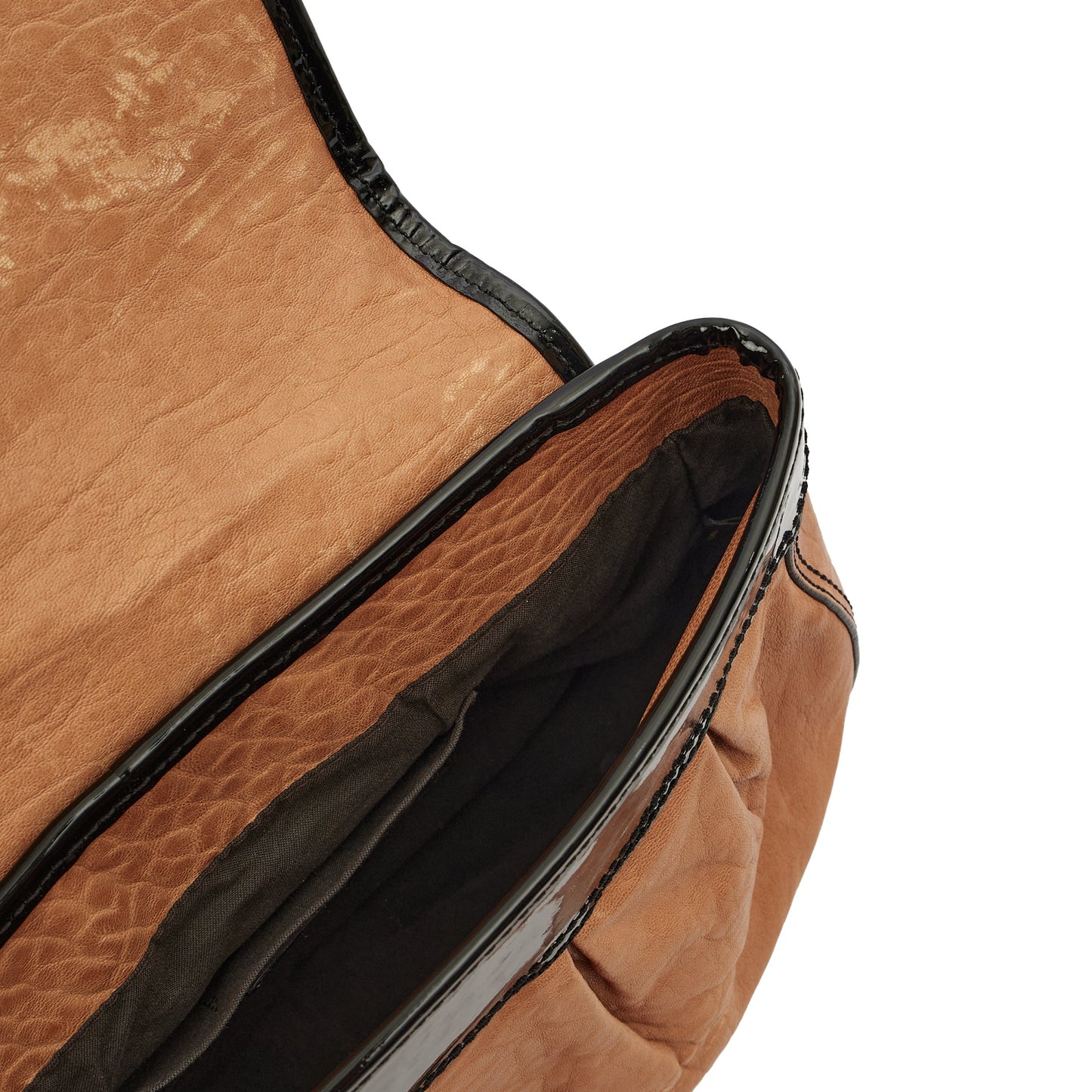 Fendi Shoulder Bag B Buckle Shoulder Bag in Brown, Leather — Alternate View 11