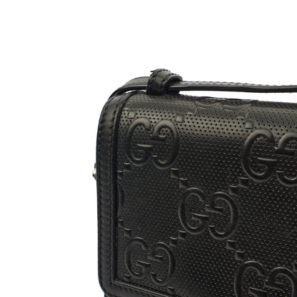 Gucci Cross Body Messenger in Black, Leather — Alternate View 12