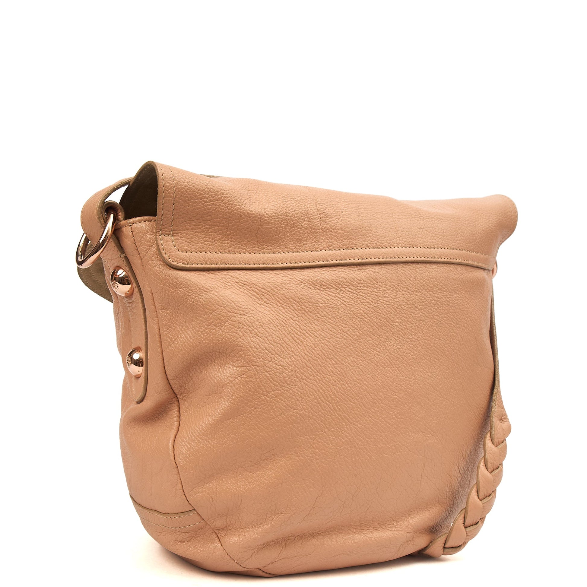 Mulberry Satchel Daria Hobo in Pink, Leather — Side View