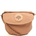 Mulberry Satchel Daria Hobo in Pink, Leather — Front View