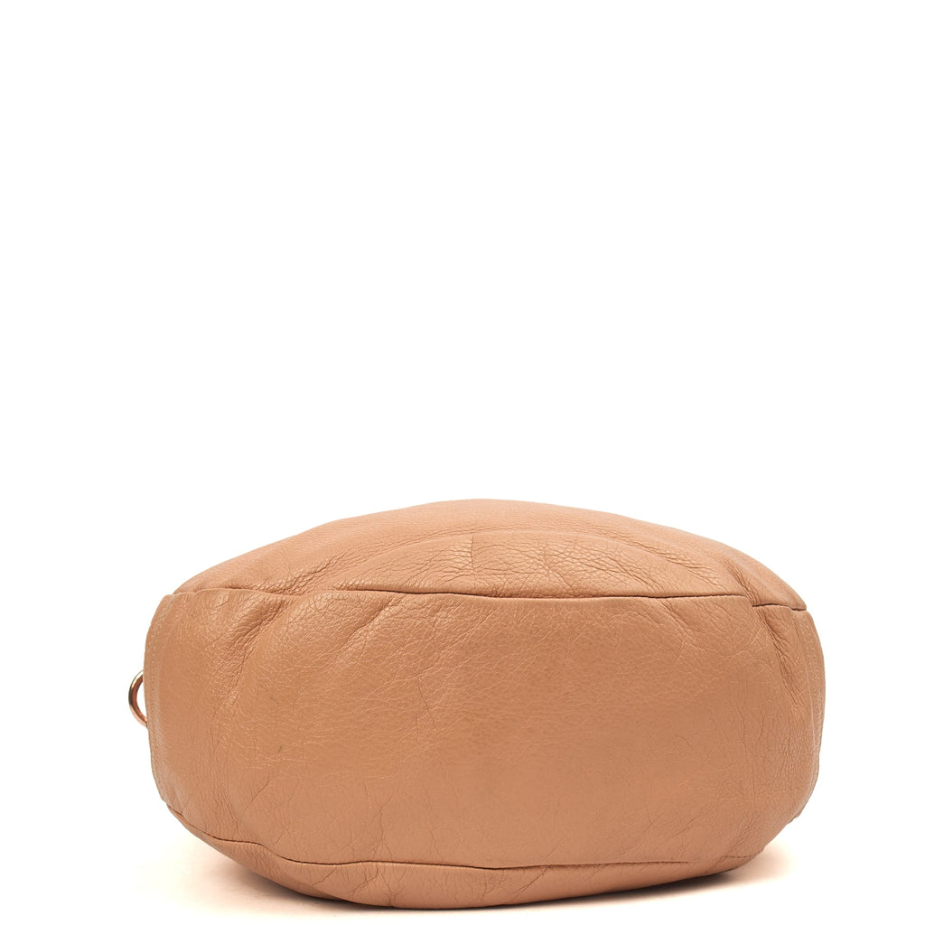 Mulberry Satchel Daria Hobo in Pink, Leather — Top View