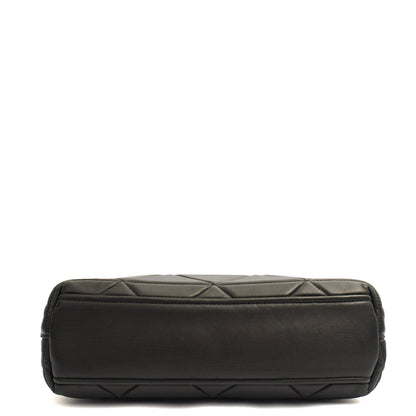 Prada Shoulder Bag Spectrum Zip Shoulder Bag in Black, Calfskin — Detail View