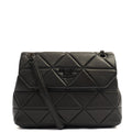 Prada Shoulder Bag Spectrum Zip Shoulder Bag in Black, Calfskin — Front View