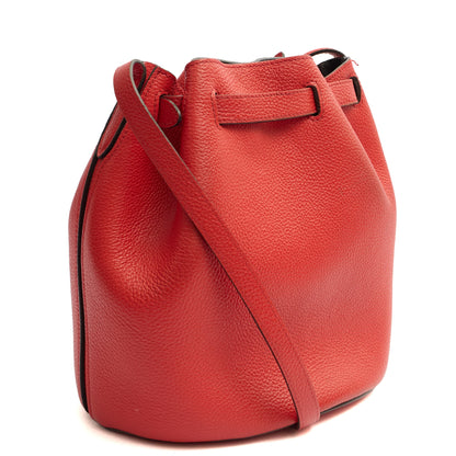 Mulberry Tote Abbey in Red, Calfskin Leather — Alternate View 9