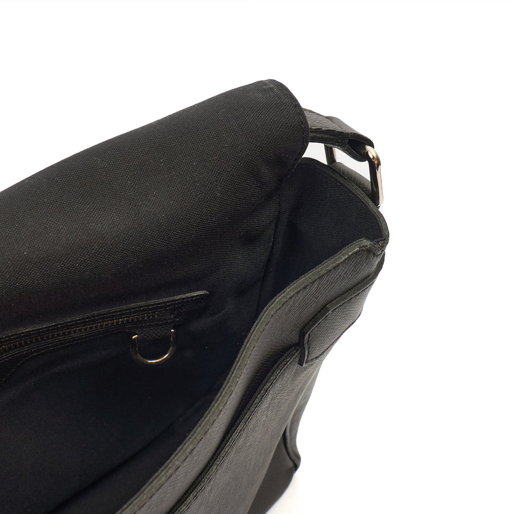 Louis Vuitton Cross Body District PM Messenger in Black, Calfskin Leather — Alternate View 7