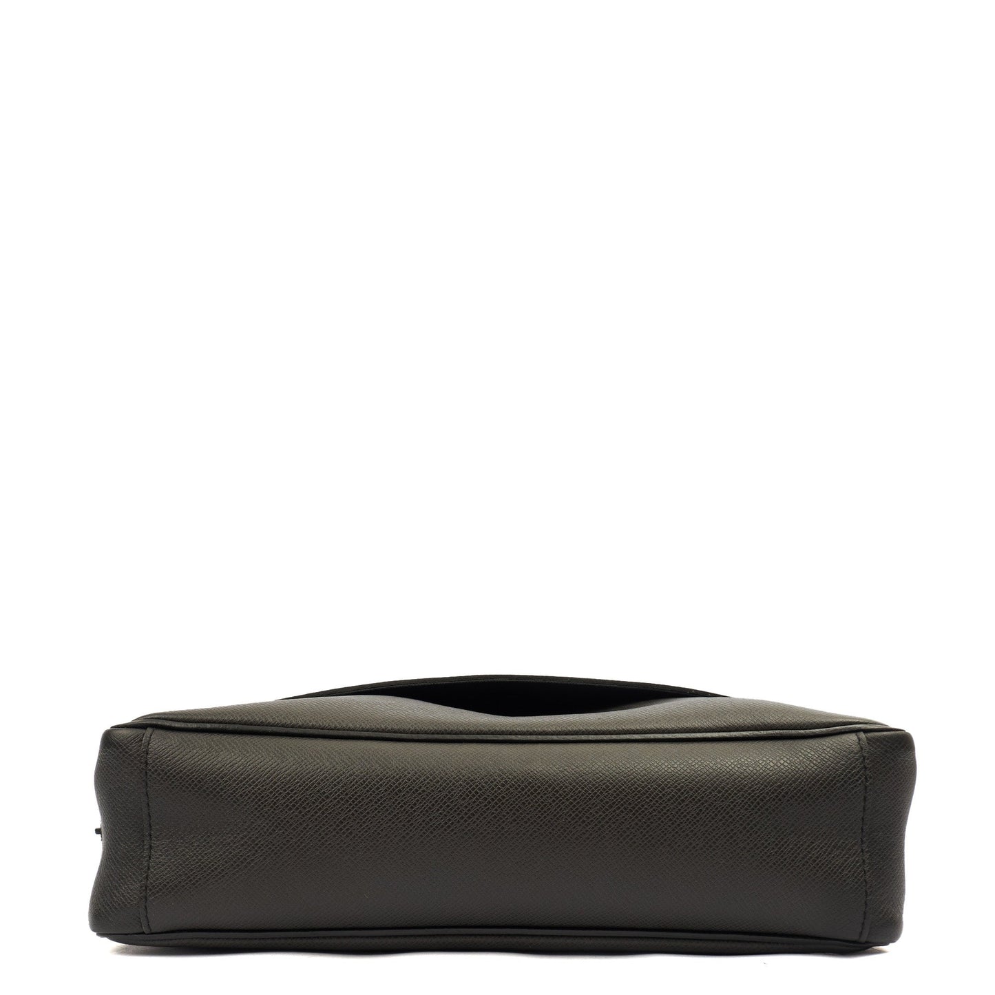 Louis Vuitton Cross Body District PM Messenger in Black, Calfskin Leather — Detail View