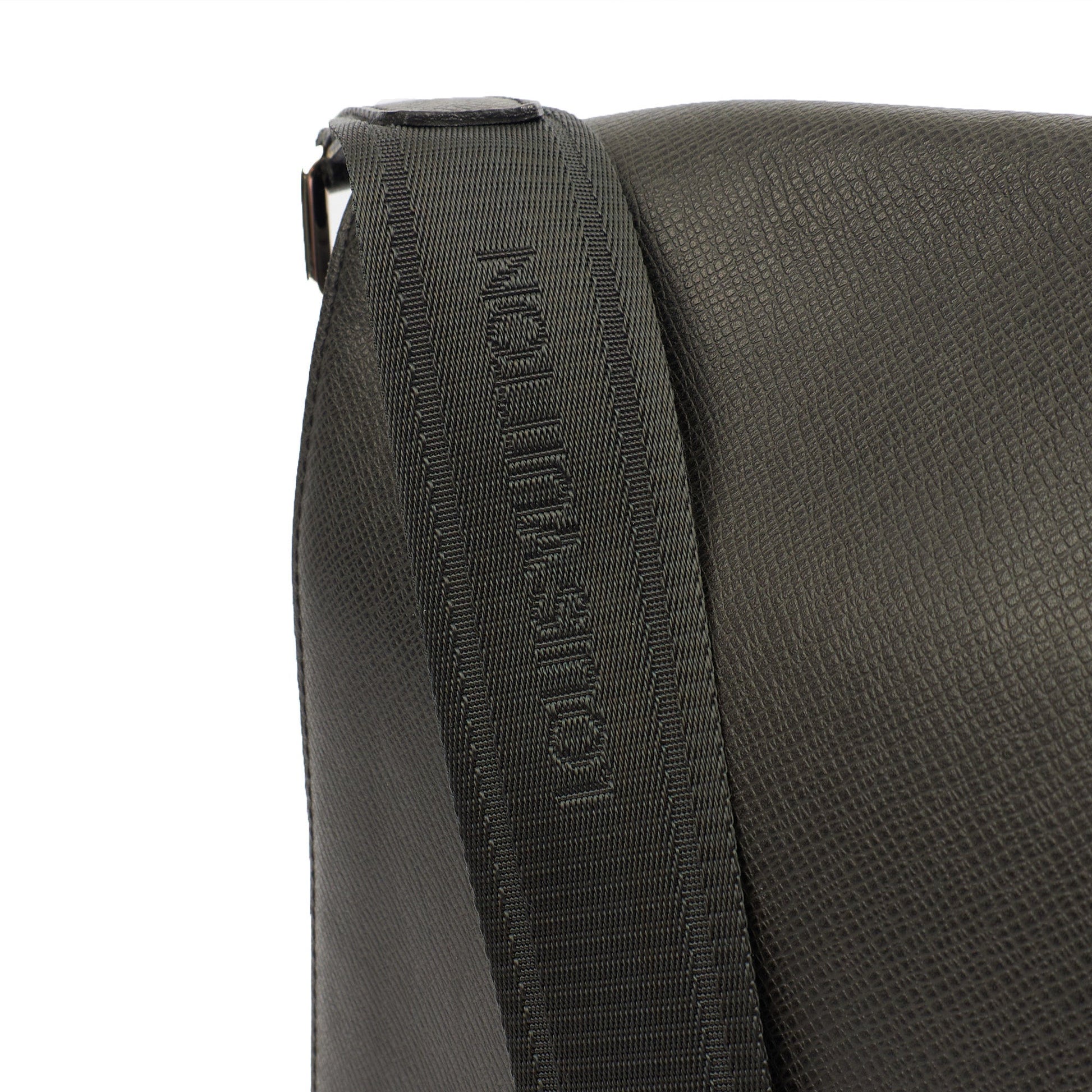Louis Vuitton Cross Body District PM Messenger in Black, Calfskin Leather — Lifestyle View
