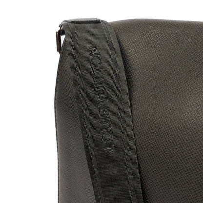 Louis Vuitton Cross Body District PM Messenger in Black, Calfskin Leather — Lifestyle View