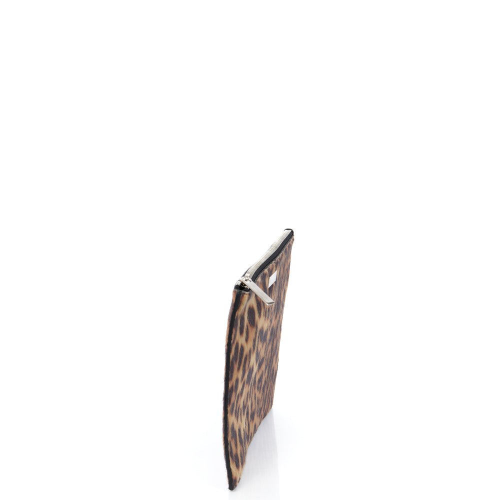 Stella McCartney Clutch Zip Pouch in Print, Fabric — Back View