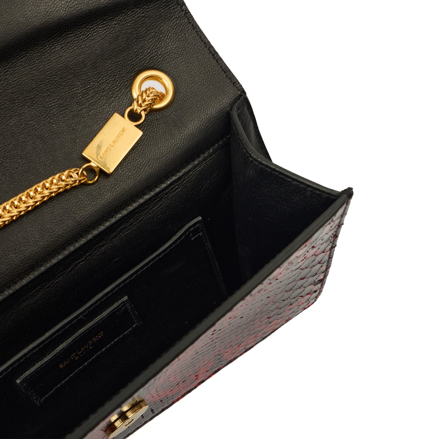 Saint Laurent Shoulder Bag Betty- small  in Print, Python Leather — Alternate View 11