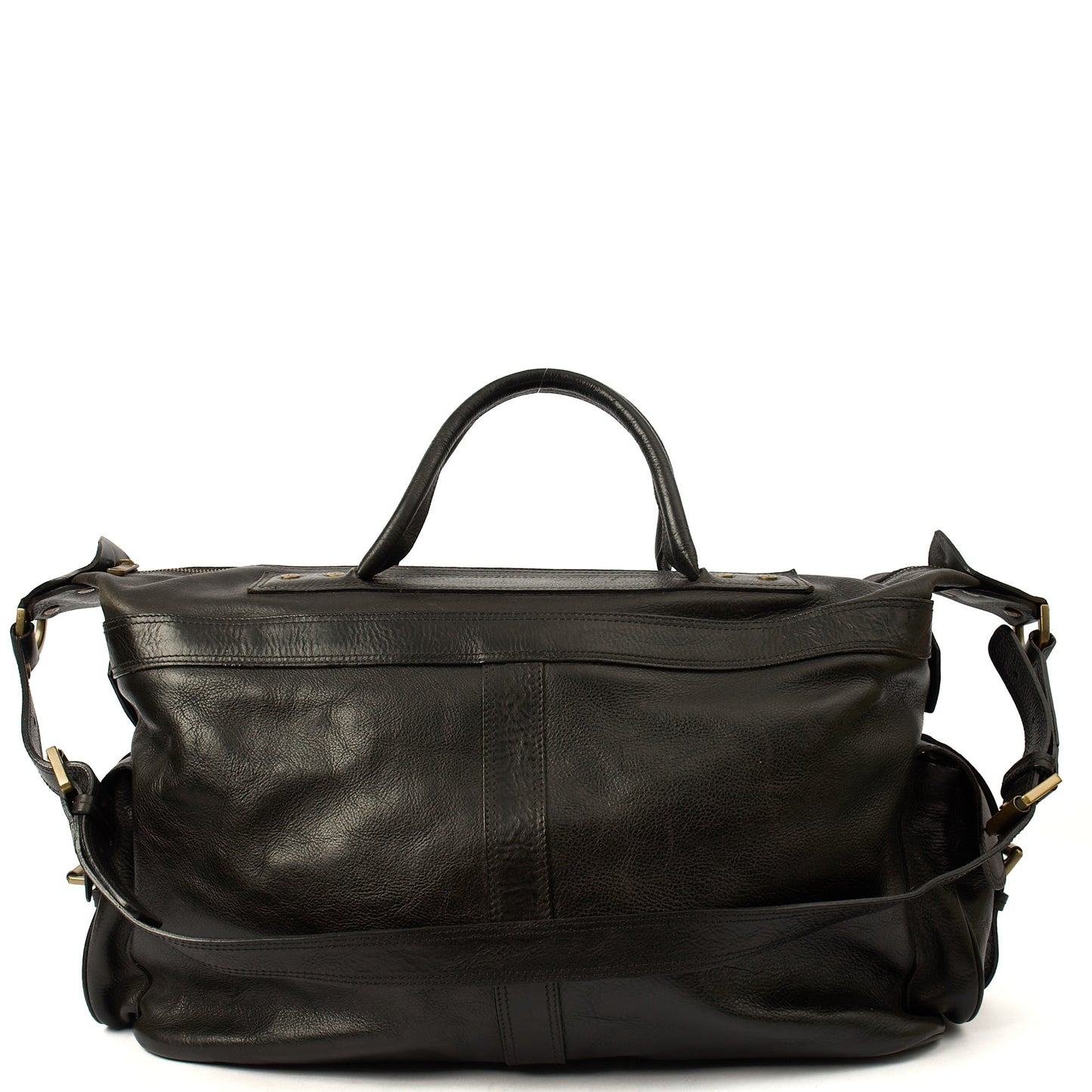 Mulberry Soft Sided Eastwood  in Black, Leather — Top View