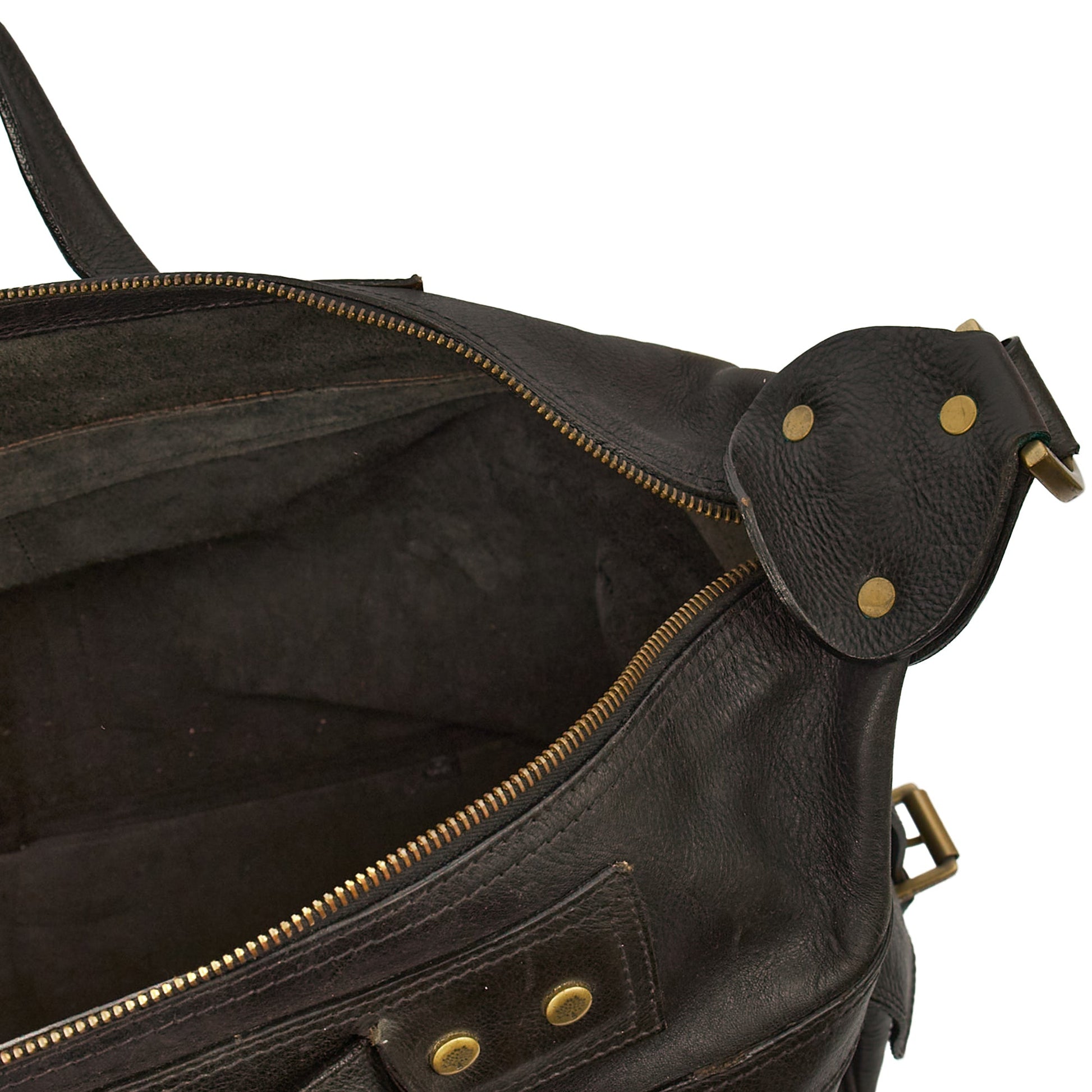 Mulberry Soft Sided Eastwood  in Black, Leather — Alternate View 7