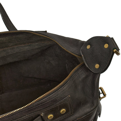 Mulberry Soft Sided Eastwood  in Black, Leather — Alternate View 7