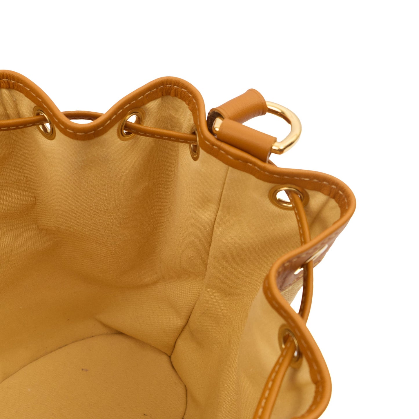 Louis Vuitton Bucket Bag Mini Lin Noe in Mini Lin Beige, Canvas — Alternate View 7