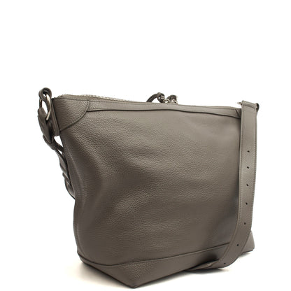 Balenciaga Cross Body Classic Day Hobo in Grey, Veau (Calfskin) — Side View