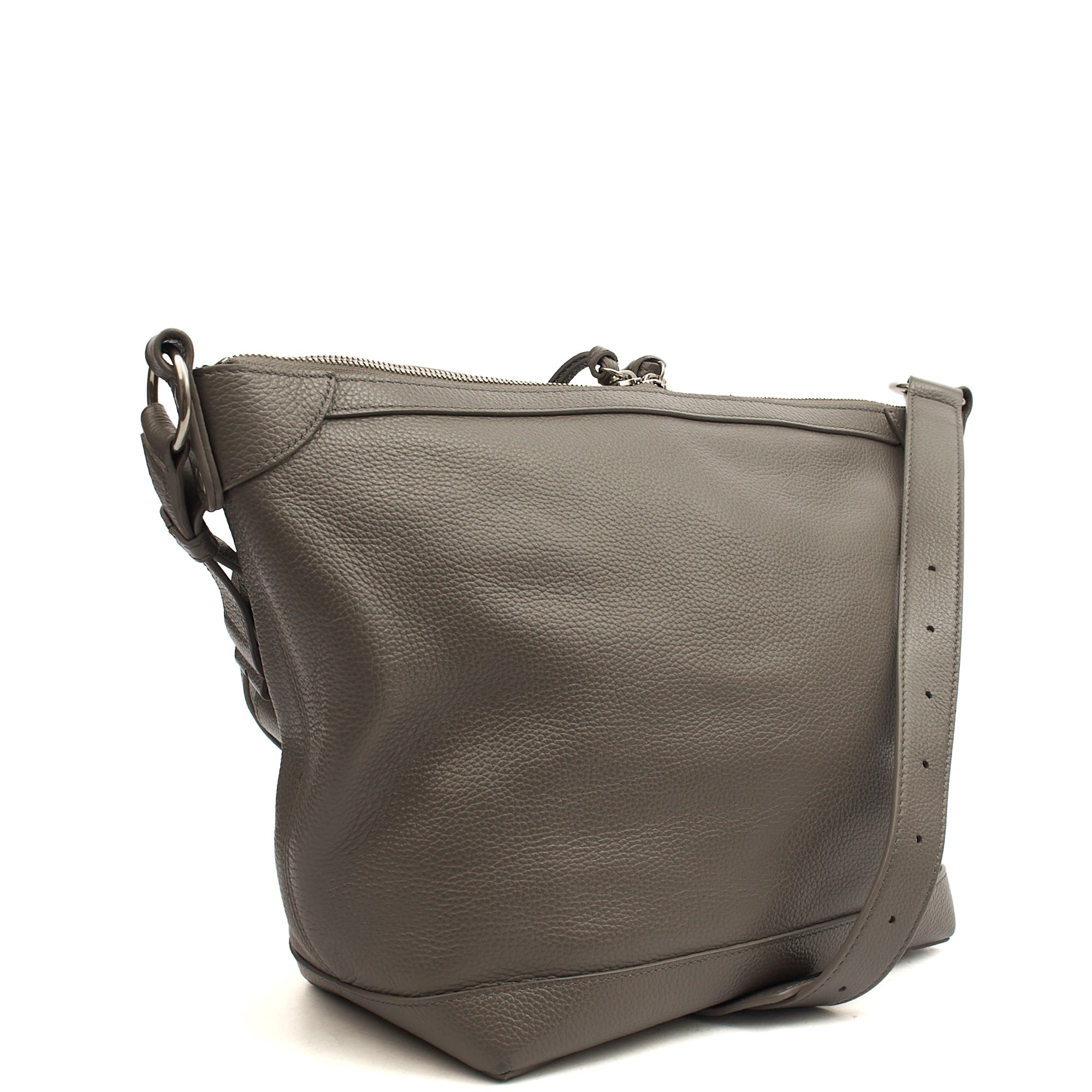 Balenciaga Cross Body Classic Day Hobo in Grey, Veau (Calfskin) — Alternate View 8