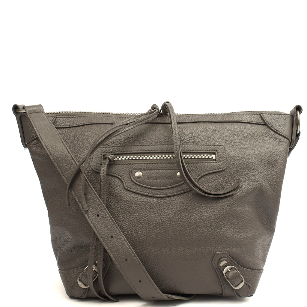 Balenciaga Cross Body Classic Day Hobo in Grey, Veau (Calfskin) — Alternate View 7