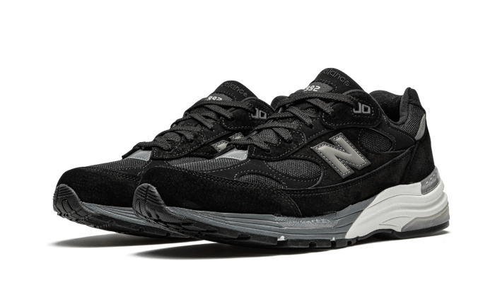 New Balance 992 Black Grey - M992BL