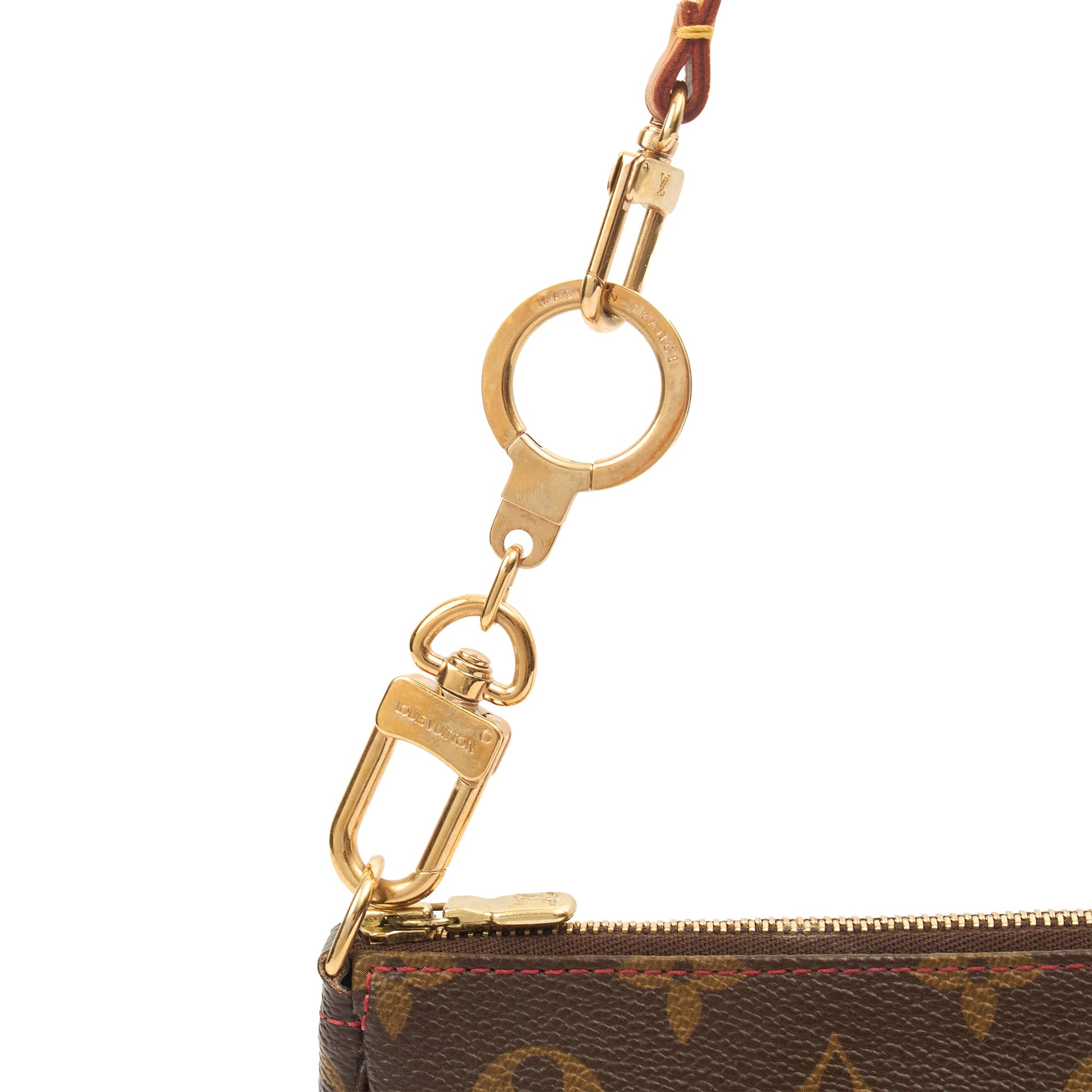 Louis Vuitton Shoulder Bag Pochette Accessoires in Monogram, Canvas — Alternate View 7