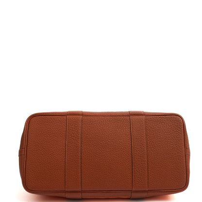 Hermes Garden Tote 30 in Classic Orange, Canvas — Alternate View 12