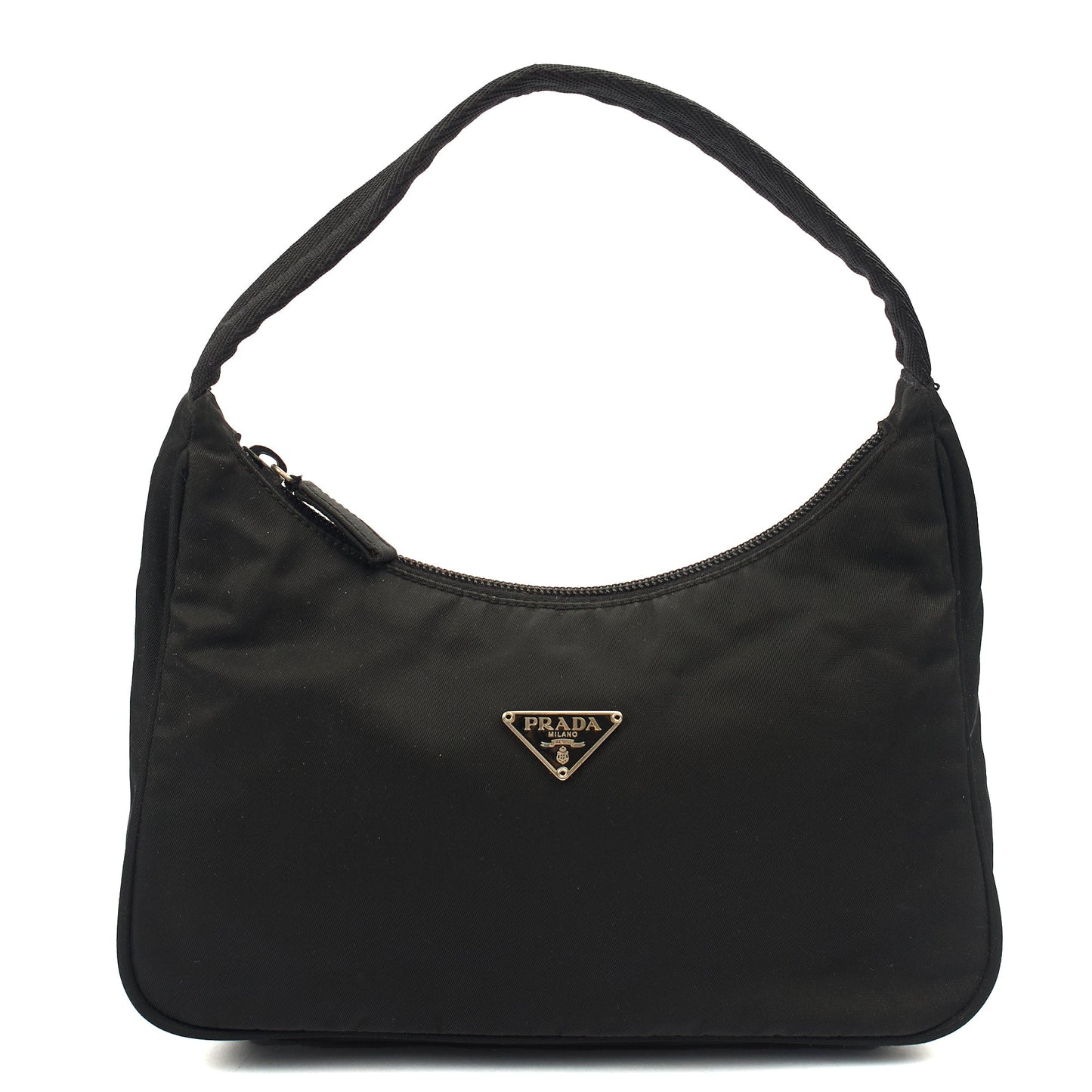 Prada Mini Bag Re-edition 2000 Nylon Mini Bag in Black, Nylon — Alternate View 7