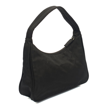 Prada Mini Bag Re-edition 2000 Nylon Mini Bag in Black, Nylon — Side View